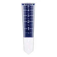 AcuRite 5-inch Magnifying Rain Gauge — rain gauge product photograph on a plain background