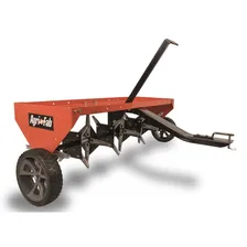 Agri-Fab 48 in tow-behind plug aerator (45-0299) — tow-behind core aerator product photograph on a plain background