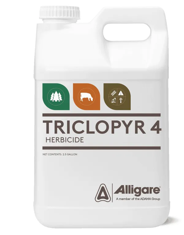 Alligare Triclopyr 4 Herbicide, 1 Quart — brush and woody plant herbicide product photograph on a plain background