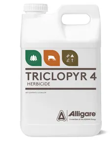 Alligare Triclopyr 4 Herbicide, 1 Quart — brush and woody plant herbicide product photograph on a plain background