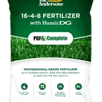 The Andersons PGF Complete 16-4-8 — premium lawn fertilizer product photograph on a plain background