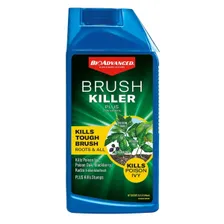 BioAdvanced Brush Killer Plus Concentrate, 32 oz — brush and poison ivy herbicide product photograph on a plain background