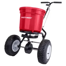 EarthWay 2150 Commercial Broadcast Spreader — walk-behind spreader product photograph on a plain background