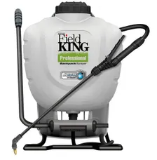 Field King 190328 Backpack Sprayer, 4 Gallon — manual backpack sprayer product photograph on a plain background