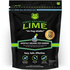 First Saturday Lime Insect Repellent (20 lb) — calcite-based insect repellent and deodoriser product photograph on a plain background