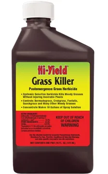 Hi-Yield Grass Killer Postemergence Grass Herbicide, 8 oz β selective grass herbicide product photograph on a plain background