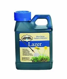 Liquid Harvest Lazer Blue Concentrated Spray Pattern Indicator, 8 oz — spray pattern indicator dye product photograph on a plain background