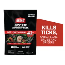 Ortho BugClear Lawn Insect Killer1 Granules โ surface insecticide product photograph on a plain background