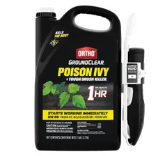 Ortho GroundClear Poison Ivy & Tough Brush Killer Ready-to-Use, 1 gal — brush and poison ivy herbicide product photograph on a plain background