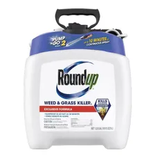 Roundup Weed & Grass Killerβ with Pump 'N Go 2 Sprayer (1.33 gal) β non-selective ready-to-use herbicide product photograph on a plain background