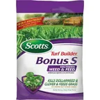Scotts Turf Builder Bonus S Southern Weed & Feed₂ (29-0-10) — weed & feed for southern lawns product photograph on a plain background