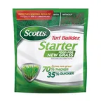 Scotts Turf Builder Starter Fertilizer for New Grass, 15 lb — starter fertilizer, 24-25-4 product photograph on a plain background