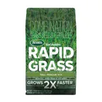 Scotts Turf Builder Rapid Grass Tall Fescue Mix — grass seed + fertilizer combination product photograph on a plain background