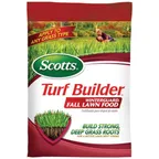Scotts Turf Builder WinterGuard Fall Lawn Food (32-0-10) — fall lawn fertilizer product photograph on a plain background