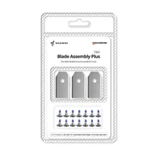 Segway Navimow Blade Assembly Plus, 12-Pack — replacement robotic mower blades product photograph on a plain background