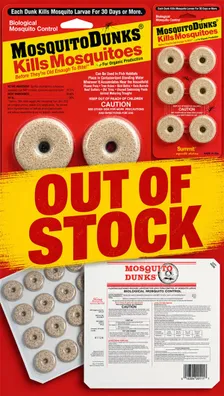Summit Mosquito Dunks, 6-Pack — biological mosquito larvicide, manufacturer product photograph