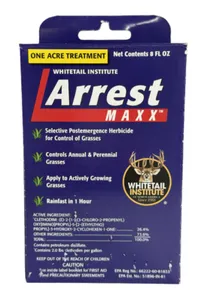 Whitetail Institute Arrest Max Selective Grass Herbicide, 1 Pint — selective grass herbicide for food plots product photograph on a plain background